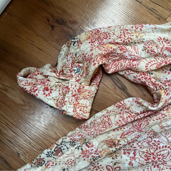 2X floral blouse beautiful top - Picture 9 of 11
